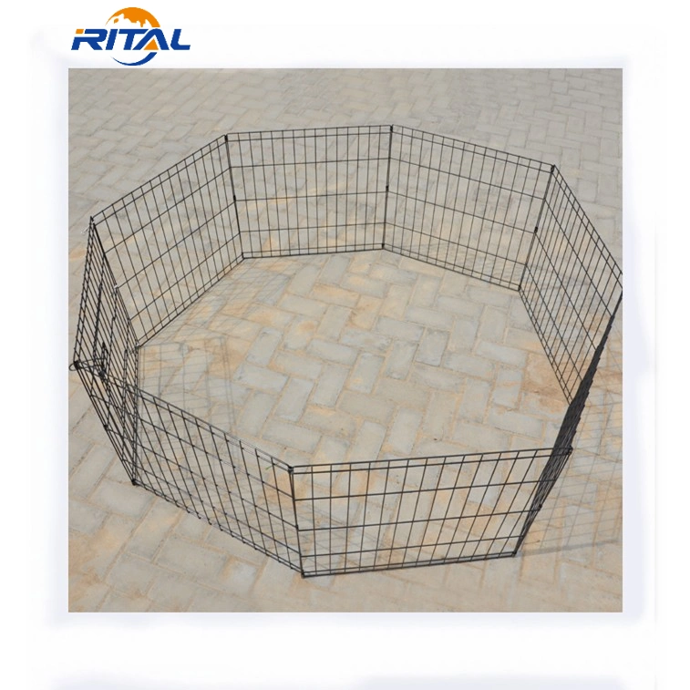 Pet Cage Supplies Outdoor Indoor Heavy Duty Foldable Pet Dog Cat Fences Kennel Cage Exercise Playpens