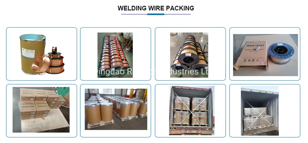 CO2 Gas Shielded Solid Welding Wire Aws A5.18 Er70s-6 Sg2 0.8mm 5kg 15kg