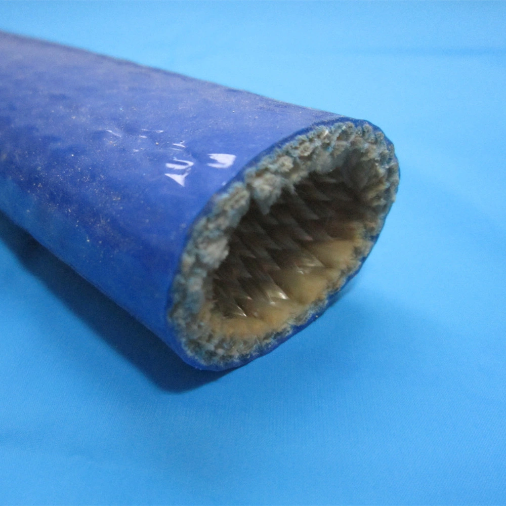 Silicone Coated Fiberglass Vulcan Fire Sleeve Fire Braid Flame Shield