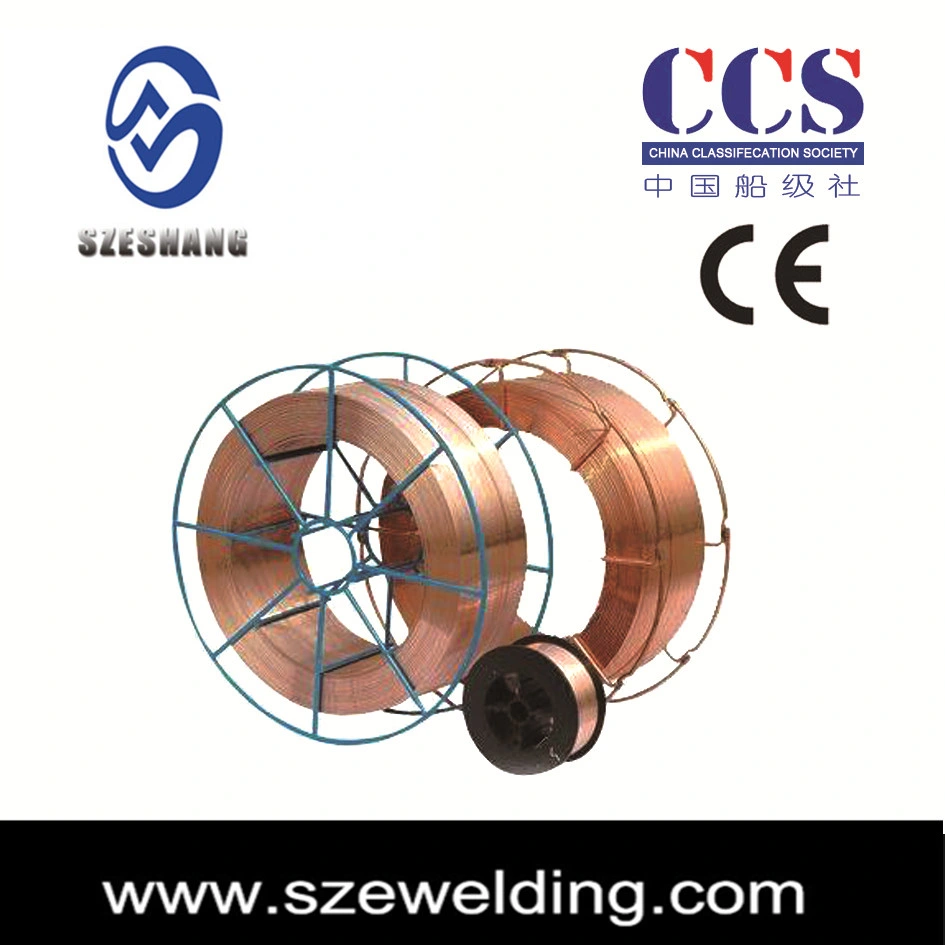 Gas Shield Welding Copper Coated Er 70s-6 MIG Wire K300 Spool