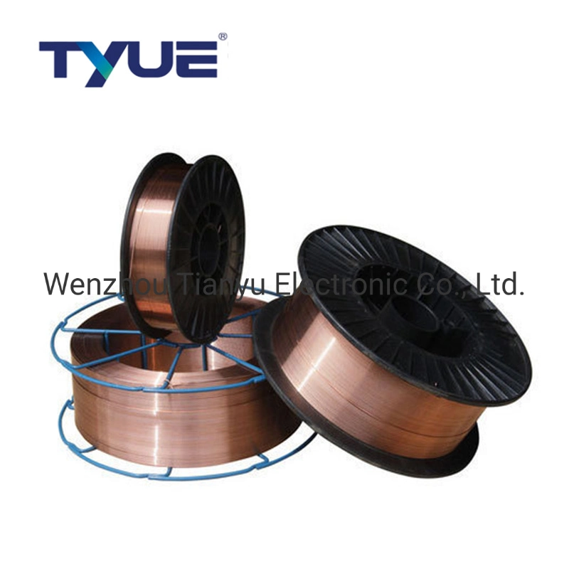 MIG Mag Welding Wire, Cored Wire, Wire Roll Er70s-6 0.6 / 0.8 / 1.0mm Packing 5kg / 15kg