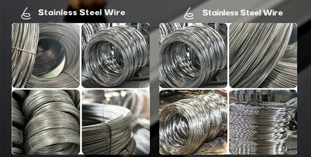 Chinese Supplier 16 Gauge 18 Gauge Metal Binding Wires 10mm 12mm PVC Coated Stainless Steel Wire for Hanger