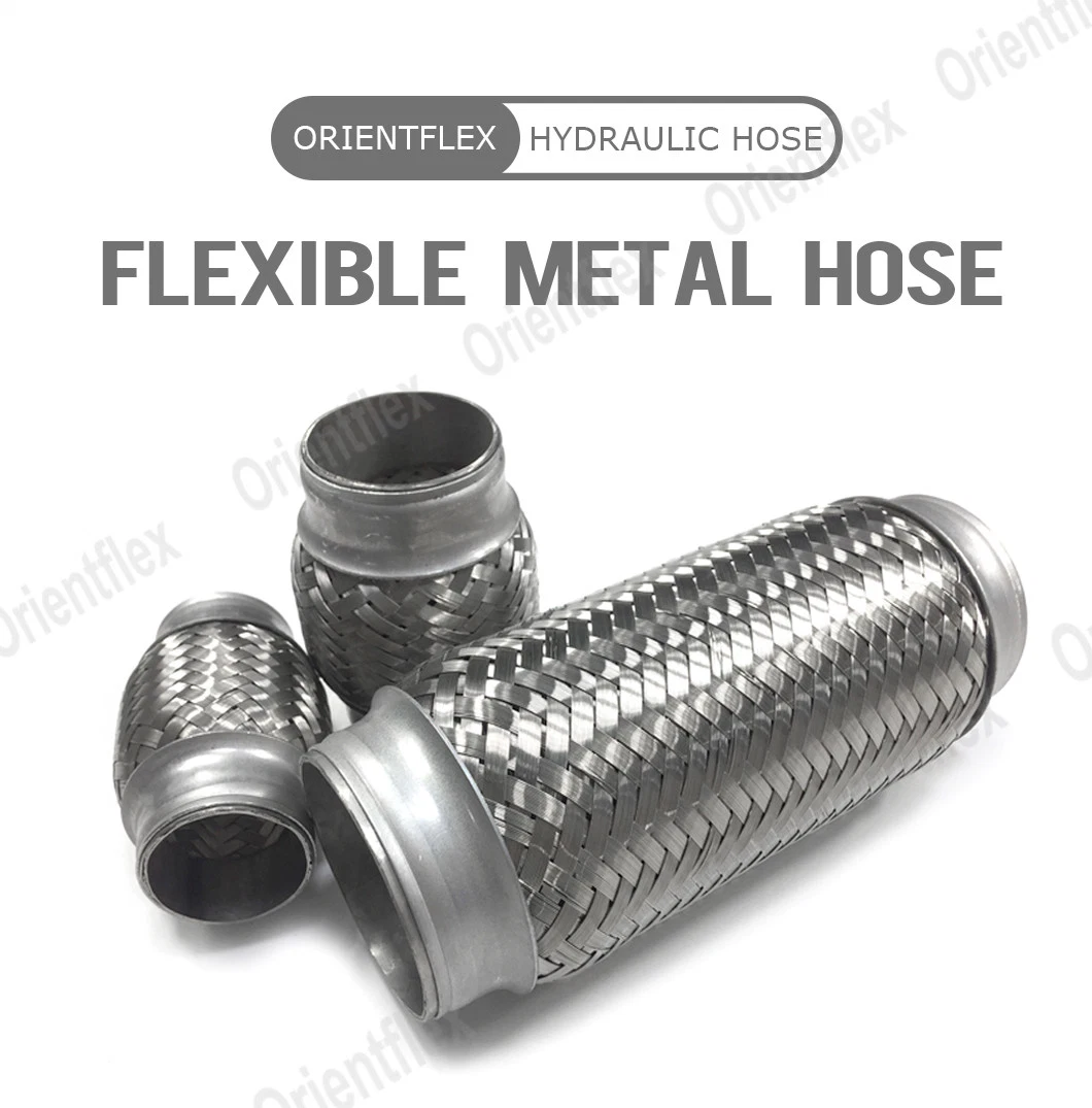 Stainless Steel Wire Braided Flexible Metal Hose