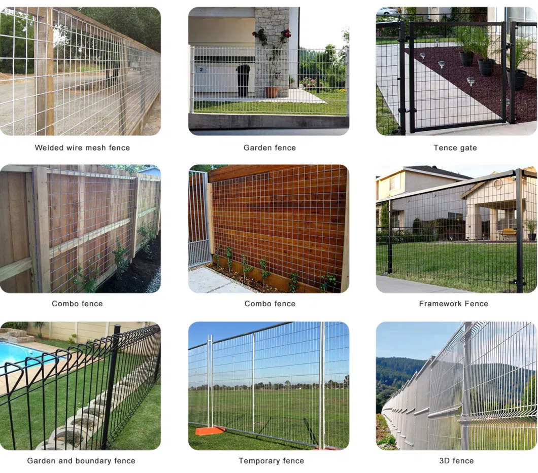 Hot DIP Galvanized Welding Wire Iron Mesh Panels