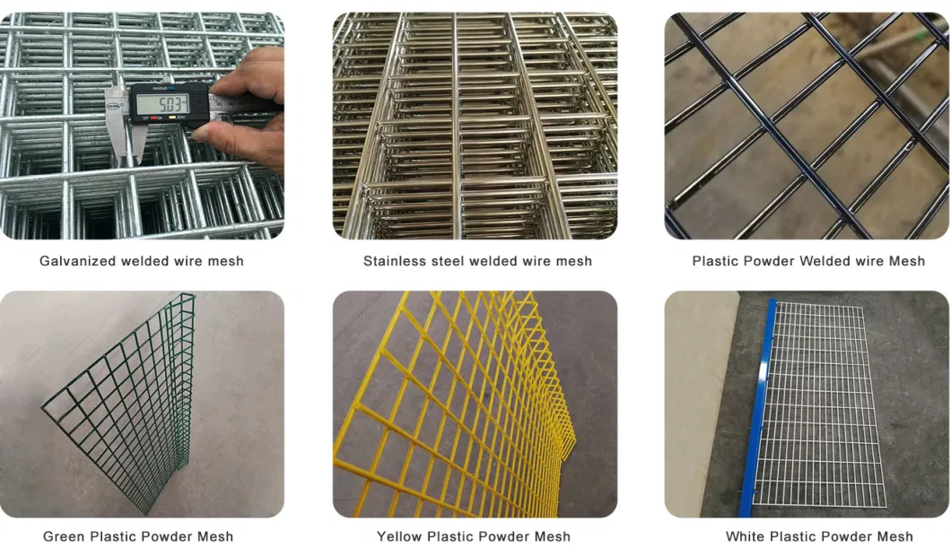 Hot DIP Galvanized Welding Wire Iron Mesh Panels