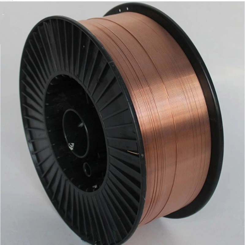 5kg/15kg Welding Copper Wire 15kg 5kg Er70s-6/ Er50-6 0.6mm/0.8mm/0.9mm/1.0mm/1.2mm/1.6mm 1.6mm 0.9mm Solid Top Choice