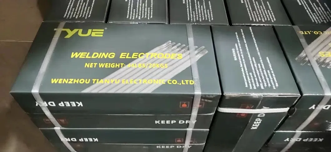 Tyue Stainless Steel Smaw Welding Electrodes Equal to Excalibur E309-15, E309L-15 E309-16, E309L-16