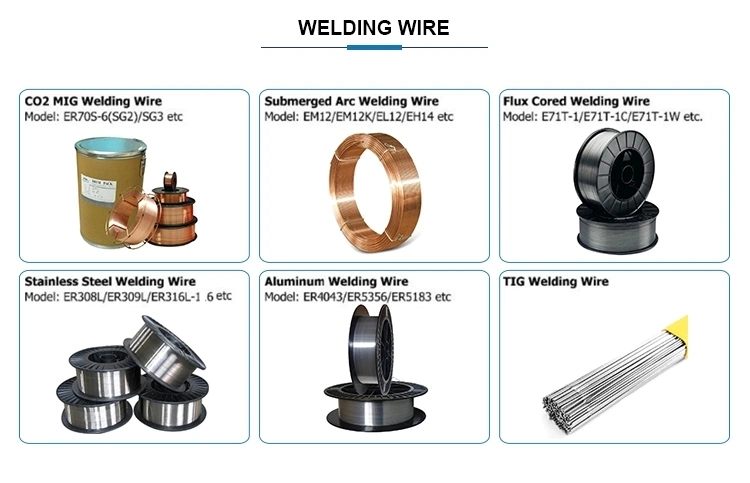 Drum Packing Mild Steel CO2 MIG Welding Wire (ER70S-6) 1.2mm