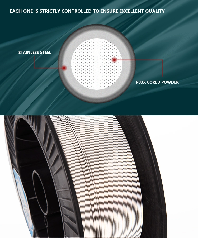 Atlantic Flux Cored Wird E308lt1-1 Stainless Steel Flux Core Welding Wire 1.2mm