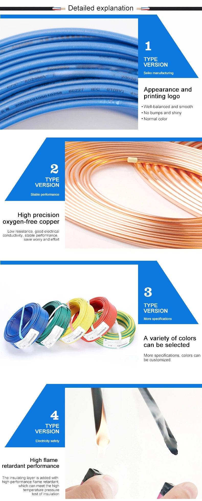 Factory Customized Copper Conductor Insulated Wire Welding Electrical Cables Shield Control Electric Power Cable