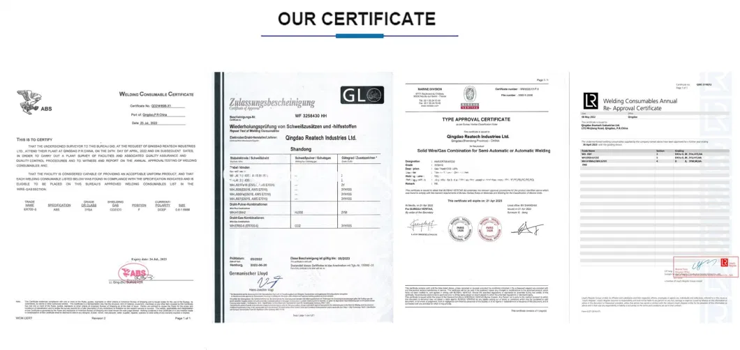 OEM ODM Factory Price High Tensile Strength Mild Steel Aws A5 18-5 0.8mm MIG Welding Wire Er70s-6 0.8mm 1.0m 1.2mm