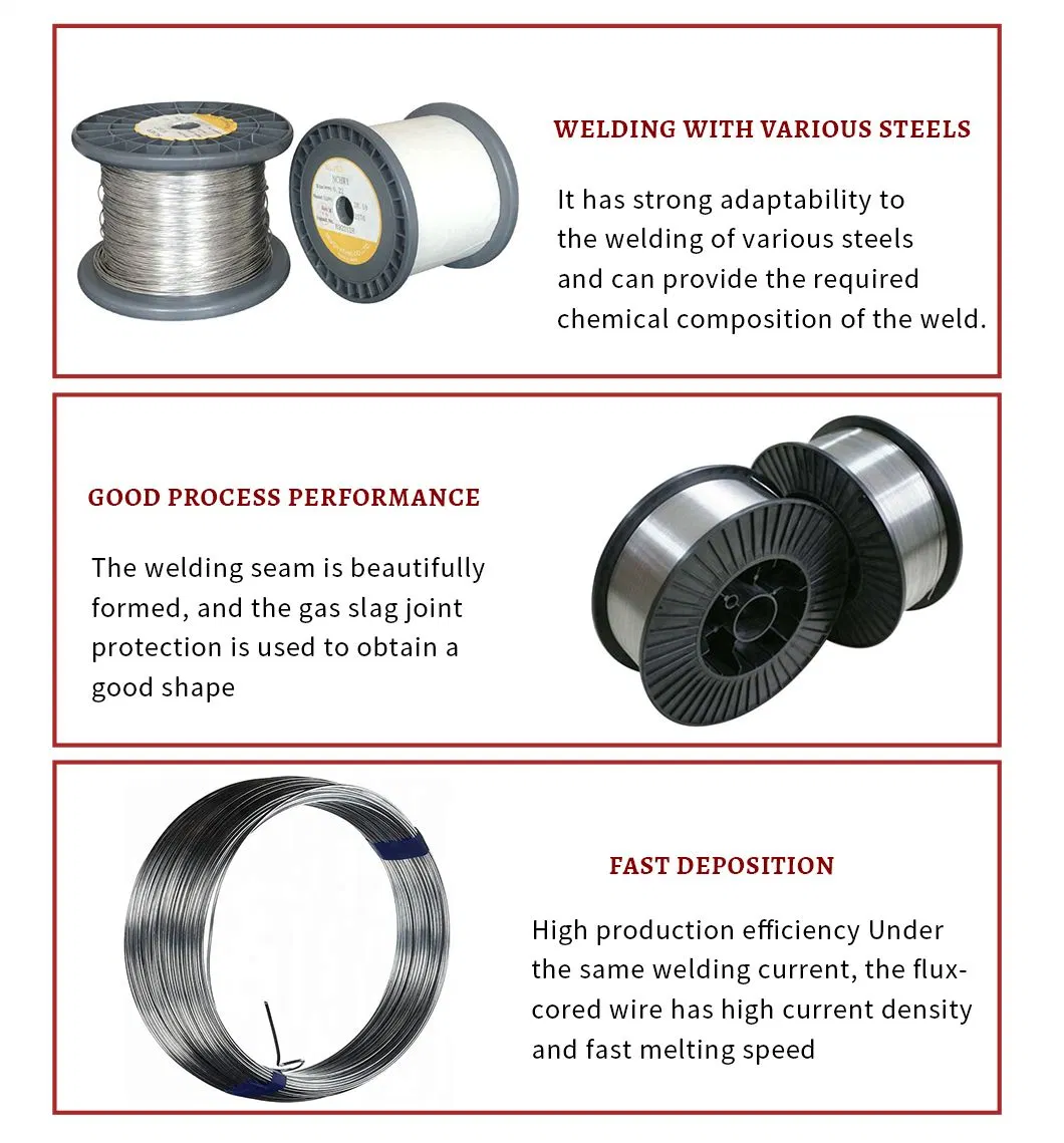 Factory Price Cht316L E316lt1-1 202 Stainless Steel Solid Flux-Cored Welding Wire