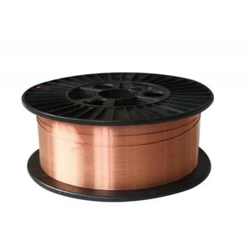 5kg Welding Copper Wire 1.6mm Mag Er70s-6/ Er50-6 Tensile Plastic Spool OEM Gas-Shielded Top Choice