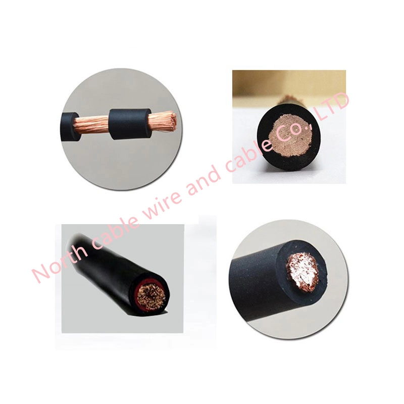 Electrical H01n2-D Soft Rubber Insulation 1/0 2/0 3/0 4/0 AWG 16mm 25mm2 35mm 35mm2 Copper Wire Welding Machine Cable