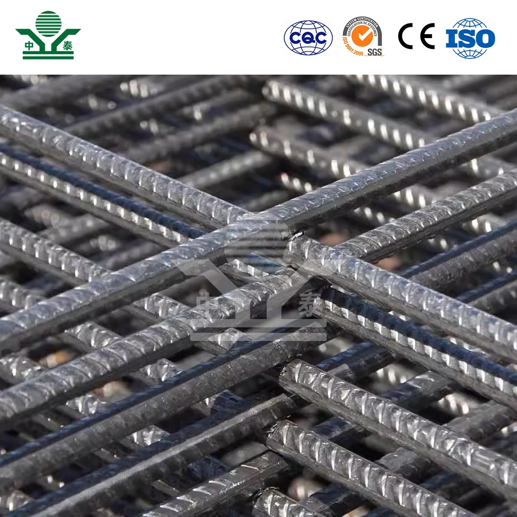 Zhongtai 6X6 Concrete Reinforcing Wire Mesh 2300 X 5800mm Ribbed Steel Bar 1 2 X 1 2 Welded Wire Mesh China Suppliers Welded Wire for Concrete