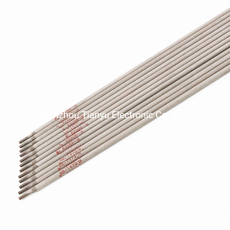 Duplex Stainless Steel Coated Welding Electrodes Aws E2209-16 Wenzhou Tianyu Electronic Co., Ltd.