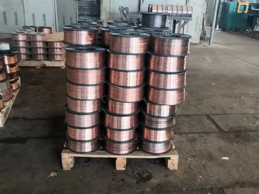 CO2 or Argon Gas Protective Drum Packing MIG Welding Wire for Mild Steel Structure