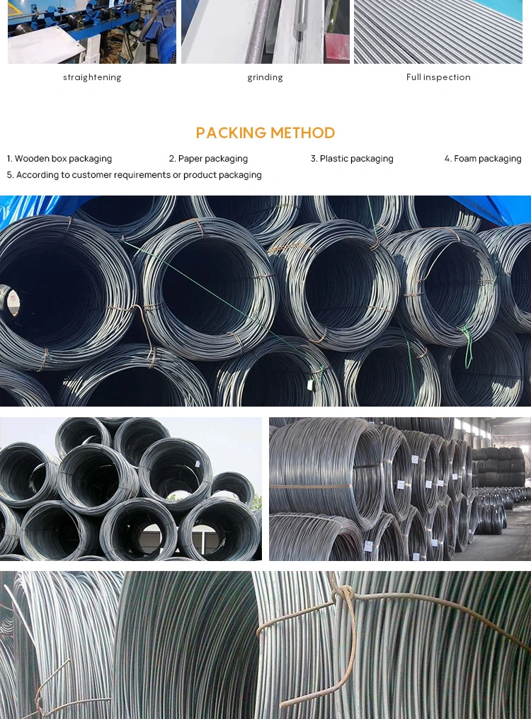 Sale Hot Rolled Mild Welding Electro ASTM 201 304 Stainless Steel Wire Rod