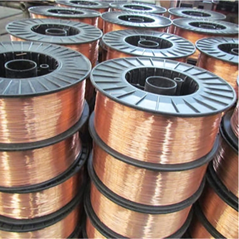 5kg Welding Copper Wire 1.6mm Mag Er70s-6/ Er50-6 Tensile Plastic Spool OEM Gas-Shielded Top Choice