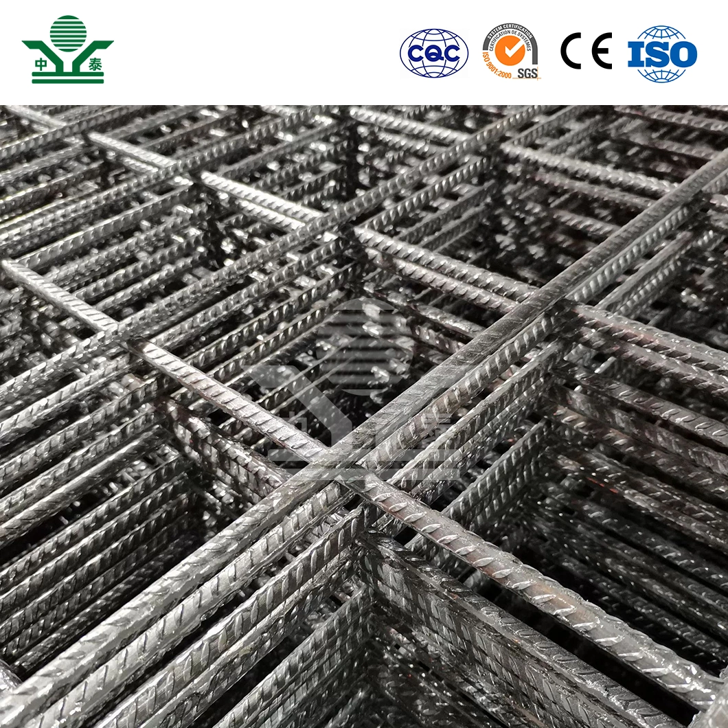 Zhongtai 6X6 Concrete Reinforcing Wire Mesh 2300 X 5800mm Ribbed Steel Bar 1 2 X 1 2 Welded Wire Mesh China Suppliers Welded Wire for Concrete