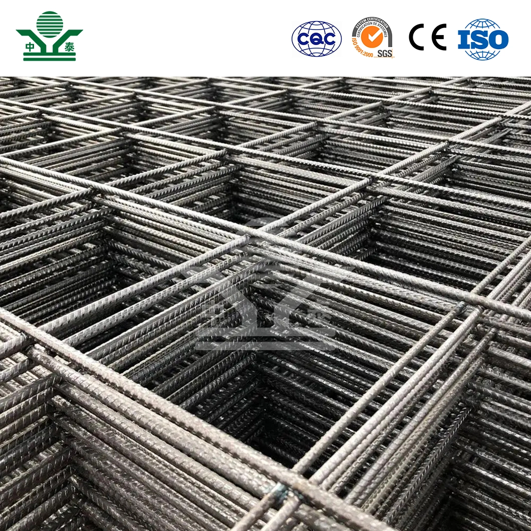 Zhongtai 6X6 Concrete Reinforcing Wire Mesh 2300 X 5800mm Ribbed Steel Bar 1 2 X 1 2 Welded Wire Mesh China Suppliers Welded Wire for Concrete