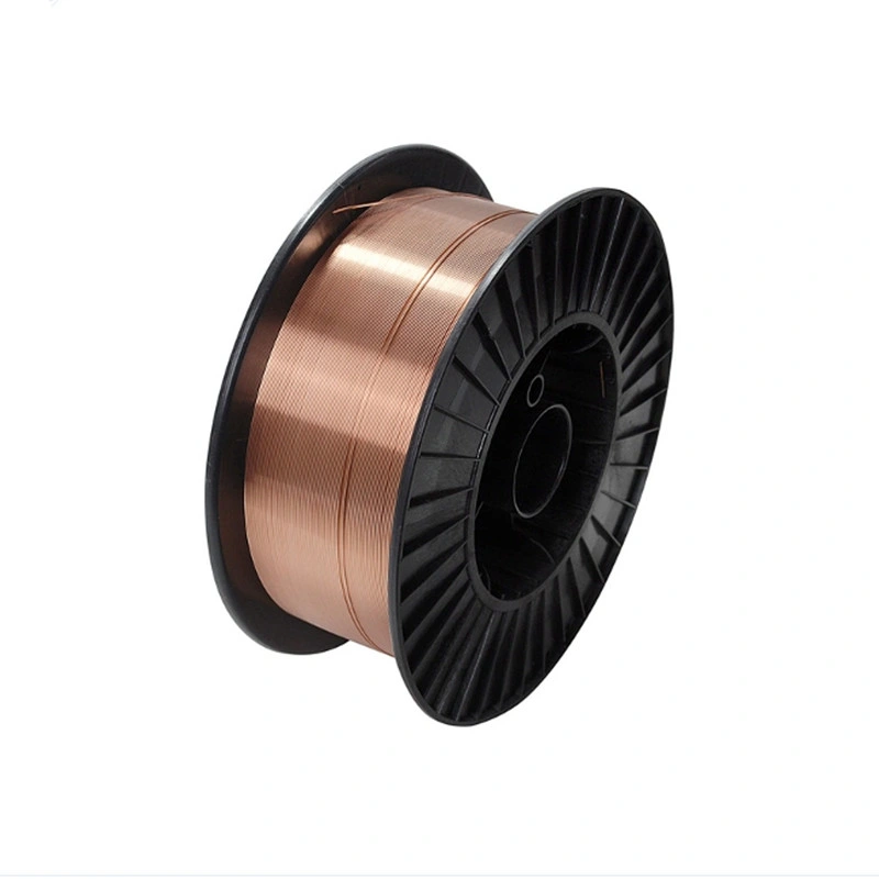 5kg Welding Copper Wire 1.6mm Mag Er70s-6/ Er50-6 Tensile Plastic Spool OEM Gas-Shielded Top Choice