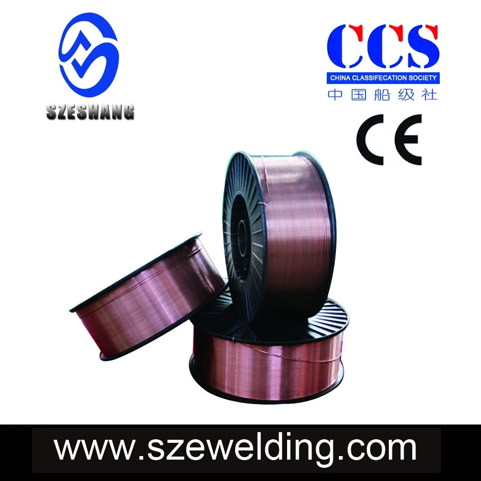 Gas Shielded Solid 1.2mm Welding Wire Aws A5.28