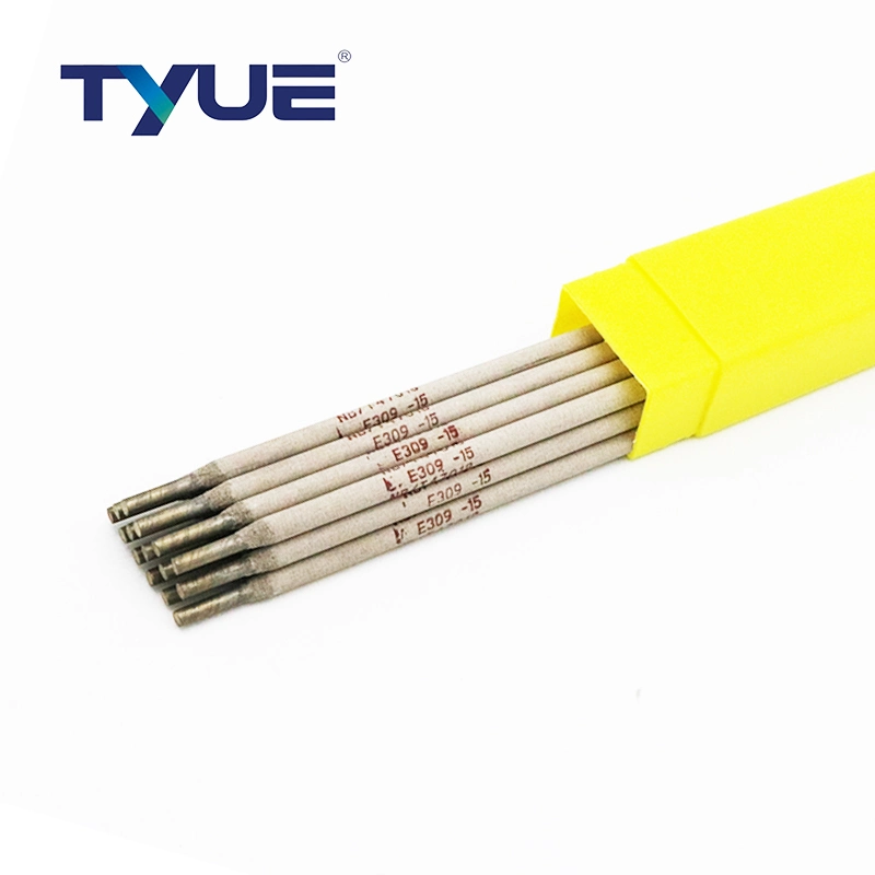 Tyue Stainless Steel Smaw Welding Electrodes Equal to Excalibur E309-15, E309L-15 E309-16, E309L-16