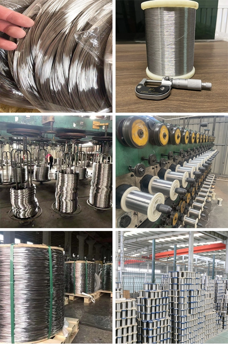 Factory Supply Custom AISI ASTM Ss 201 302 304 310S 316 321 Stainless Steel Wire TIG Welding Wire Price