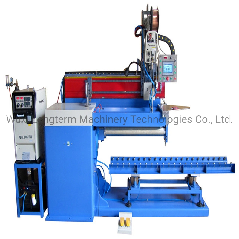 Circular Welding Lathe TIG/ MIG for Heat Pump Seam Welder, Easy Operated Heater Pump Cylinder Ring Welders@