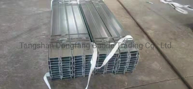 Galvanized Slotted H Beam Steel Fence Posts Solar System Tracker PV System Mounting Structure Solar Panel Bracket