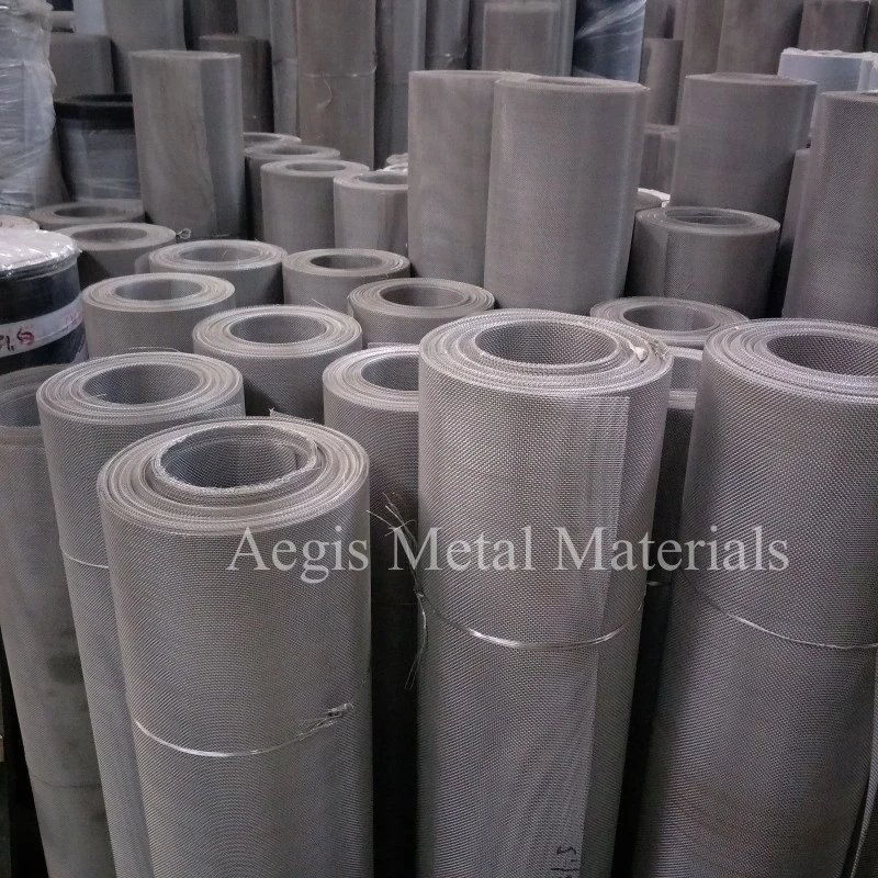 2205 2507 Duplex Stainless Steel Wire Woven Mesh Wide Width Net 30 40 Mesh in Stock