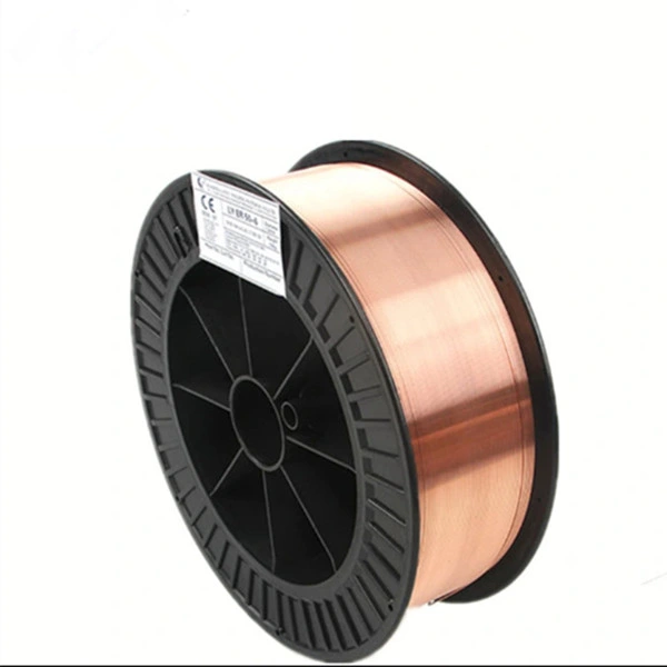 Solid Welding Soldering Solder Shipping Buildinger70s-6/ Er50-6 Shielded Sg2 Saw Wire Plastic Spool Top Choice Welding Wire