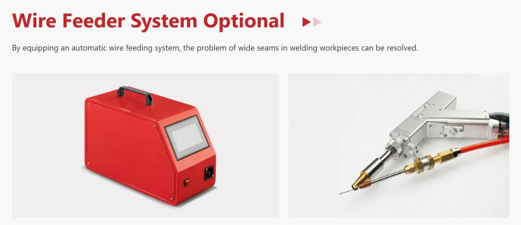 Handheld Fiber Laser Welder Machine for Stainless Steel Mild Steel Aluminum