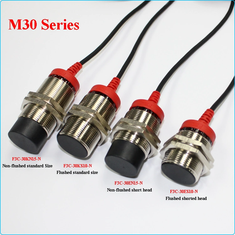 M30 10mm Shield, PNP Np, Proximity Sensor for Metal Parts Detection