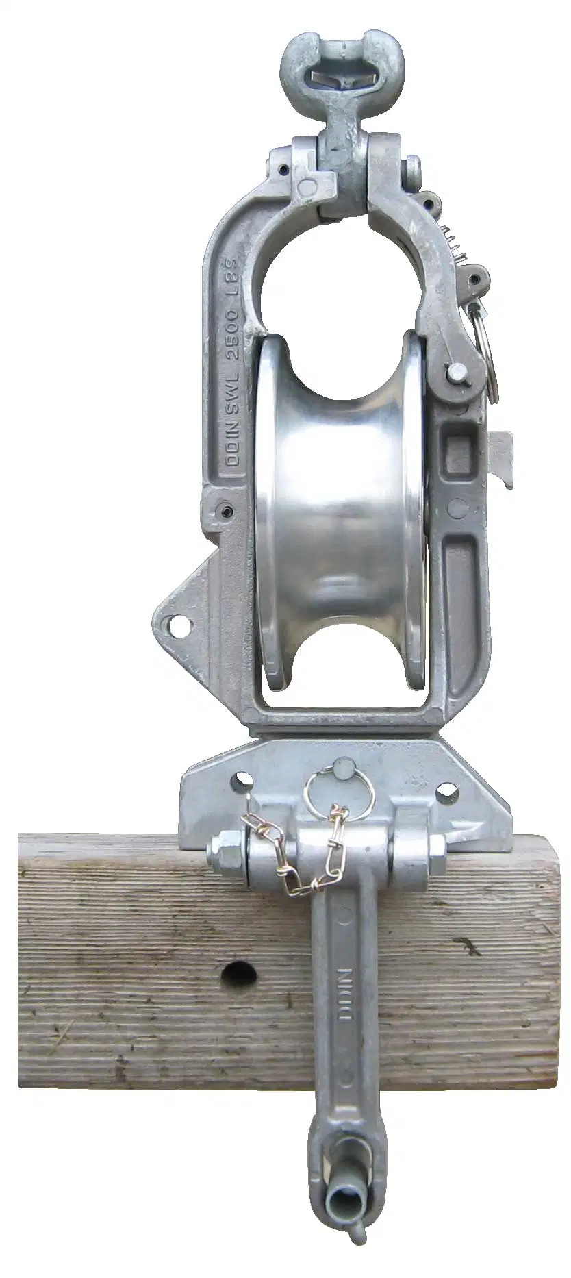 Universal Steel Stringing Block Aluminum Single Hanging Universal Pulley