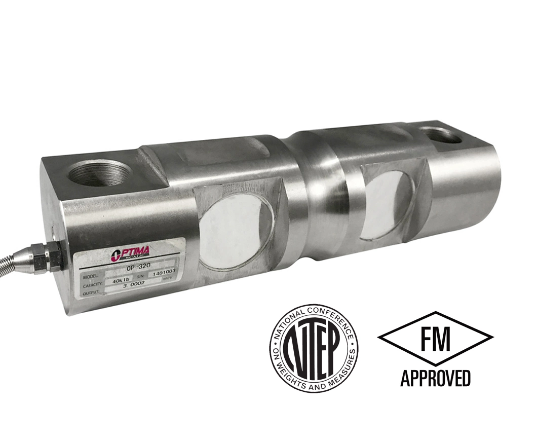 Strain Gage Analog Double Ended Shear Beam Type Load Cell with Ntep Approval