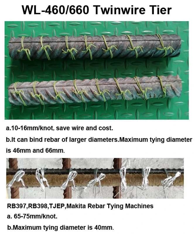 Max Tw1061t-PC Epoxy Coated Reinforcing Bars Tie Wire, Rebar Tying Wire