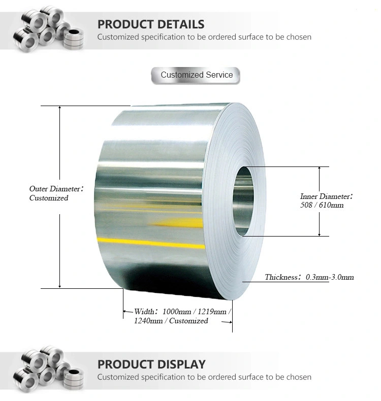 Stainless Steel Coil Supplier 316L Coil MIG Welding Stainless Steel Strip Coils Metal Plate Roll Coil Price Cheap Price