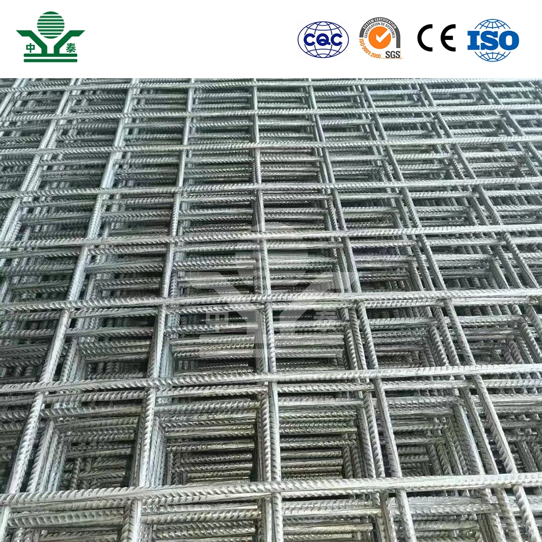 Zhongtai 6X6 Concrete Reinforcing Wire Mesh 2300 X 5800mm Ribbed Steel Bar 1 2 X 1 2 Welded Wire Mesh China Suppliers Welded Wire for Concrete