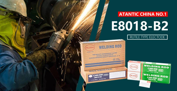 Welding Electrode E8018-B2 Atlantic Welding Consumables for Boiler High Pressure Vessels