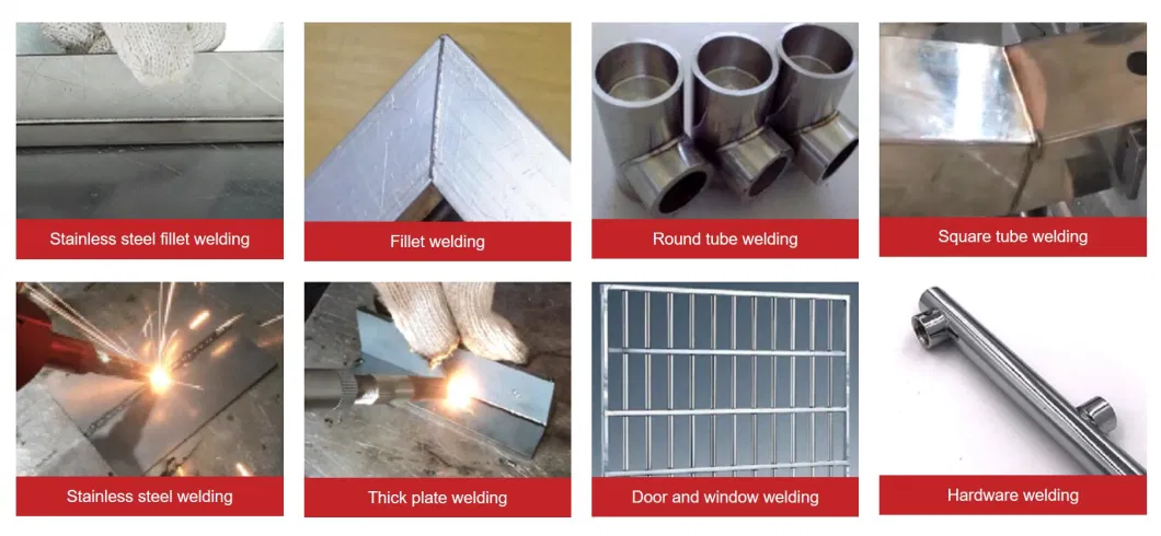 Handheld Fiber Laser Welder Machine for Stainless Steel Mild Steel Aluminum
