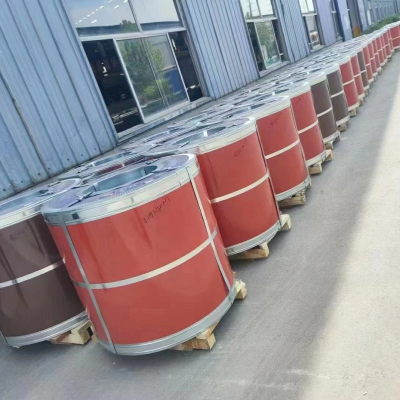 PPGI Coils Manufacturer Color Coated Steel Coil Prepainted Galvanized Steel Coil Z275/Metal Roofing Sheets Building Materials