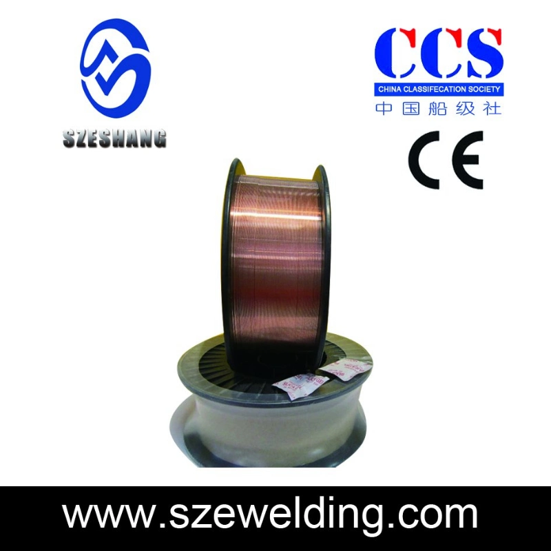 Aws Er70s-G Er70s-6 Copper Coated MIG Welding Wire D270 Plastic Spool