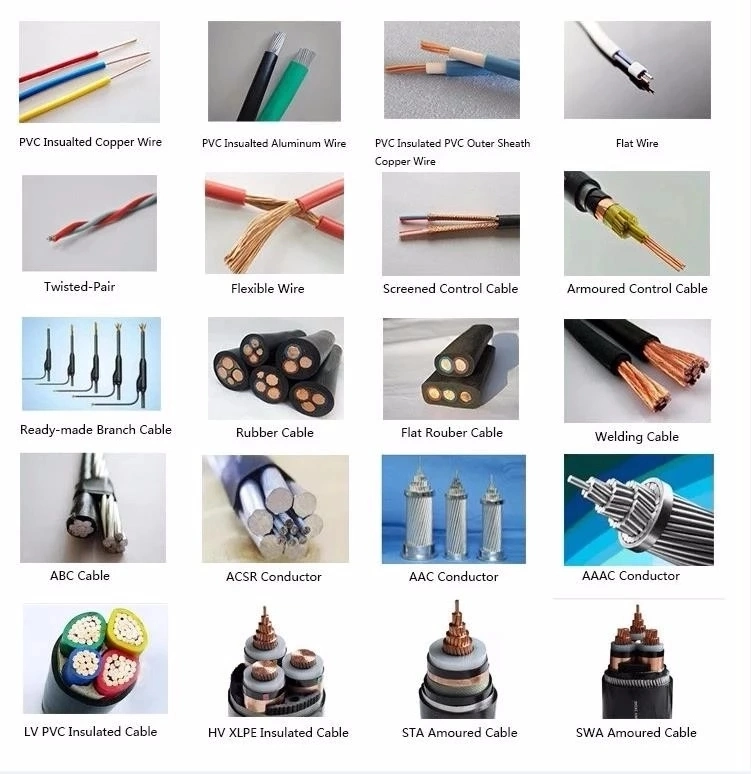 Factory Customized Copper Conductor Insulated Wire Welding Electrical Cables Shield Control Electric Power Cable