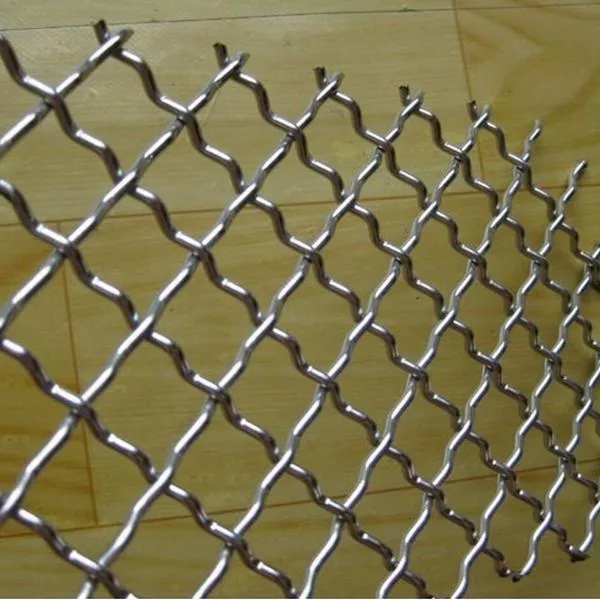 Galvanized/Stainless Steel Crimped Wire Mesh for Viberating Crusher Screen