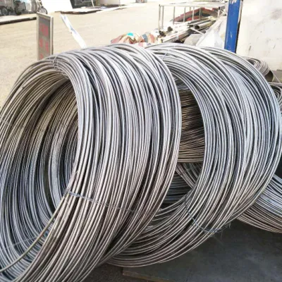 Cable de acero inoxidable ASTM 304 316 321 302 Precio de fábrica Alambre de soldadura alambre de acero inoxidable en China