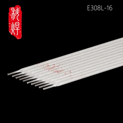  Varilla de soldadura de electrodos de acero inoxidable A002 E308L-16 2,5/3.2/4.0mm fabricante OEM Rutilo presión recubierto de electrodos de soldadura