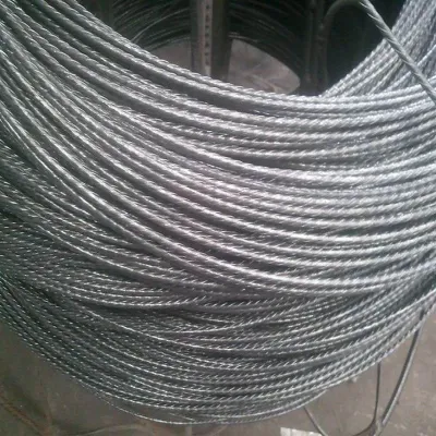  Cable negro/cable negro de tracción dura/alambre de hierro/alambre de refuerzo/alambre redondo liso