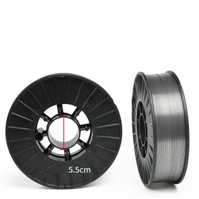 AWS un alambre de acero de alta resistencia de 5,18 ER70S-6 Mag Alambre de núcleo de flujo MAG para alambre de soldadura de acero inoxidable AWS E308lt1-1